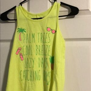 Girls tank